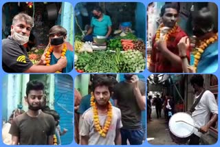 The sons of vegetable sellers got good numbers and made parents proud