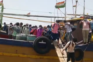 medical Checkup of fish workers