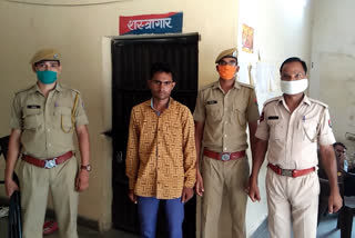 कट्टे के साथ युवक गिरफ्तार, अंता क्राइम न्यूज,Police arrested a young man with katta