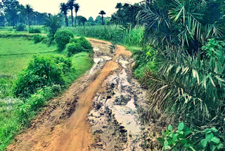 bad condition of road