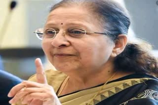 Former Lok Sabha Speaker Sumitra Mahajan