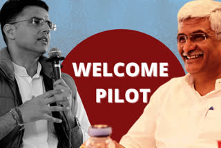 BJP welcomes Pilot  Gajendra Singh Shekhawat  Sachin Pilot sacked  Congress sacks Pilot  Ashok Gehlot  Rajasthan  പ്രത്യയശാസ്ത്രത്തിൽ വിശ്വസിക്കുന്ന ആർക്കും പാർട്ടിയിൽ പ്രവേശിക്കാം  രാജസ്ഥാനിലെ ബിജെപി നേതാക്കൾ  സച്ചിൻ പൈലറ്റ്