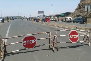 Screening of people coming from Gujarat at the border