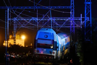 collision of two train in czech republic