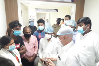 vijayasai reddy meets ram ki pharma city victims