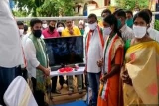 mp revanth reddy cc cameras inauguration in medchal district