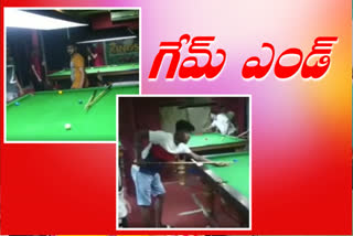 task force police attack on Snooker Parlor at hyderabad
