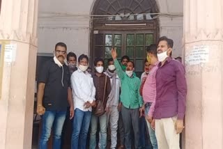 Councilors protested in Bikaner, राजस्थान हिंदी न्यूज