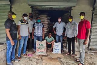 police seized illegal liquor material in palghar