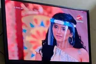 Yeh Rishta Kya Kehlata Hai viral scene shows actors wearing face mask and shield