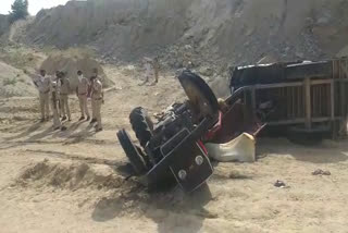 rajasthan news,  farmer dies in pali,  farmer dies due to tractor overturning,  tractor overturning in pali