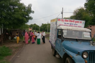 Dengue-malaria awareness vehicle spreading awareness