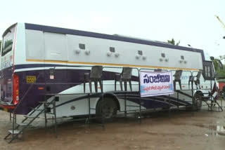 corona tests With Sanjivani buses in East Godavari district