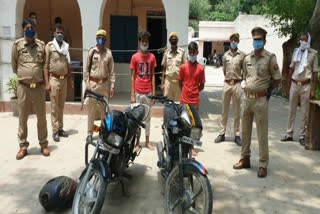 two youth arrested with stolen bike in greater noida