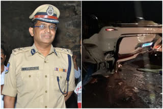 Hyderabad senior IPS officer V V Srinivasa Rao suffers minor injuries in road accident