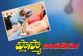 Increased demand for plasma in telangaa