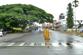 Self-induced lockdown in major towns of Kodagu