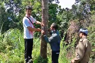 Kishore Nath Visits Nimata temple at Barail Hill