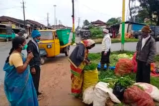 ರಸ್ತೆ ಬದಿ ವ್ಯಾಪಾರಸ್ಥರಿಗೆ ಚುರುಕು ಮುಟ್ಟಿಸಿದ ಪಿಡಿಓ