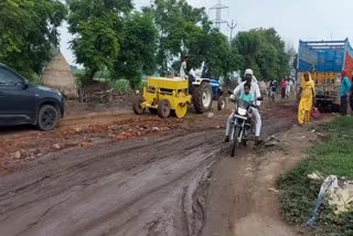 Tohana to Chandigarh connecting road work started with people support