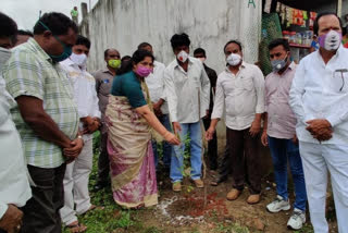 minister sathyavathi rathod participated in harithaharam programme in mahabubabad district