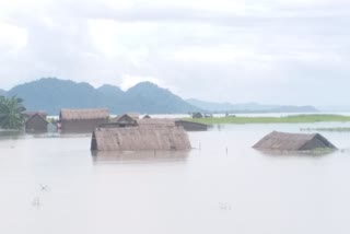 বানপানীৰ ভয়ানক দৃশ‍্যই কপাইছে বঙাইগাঁও জিলা