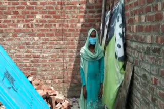 old woman of pathankot roof caves in due to rain, awaiting government grants