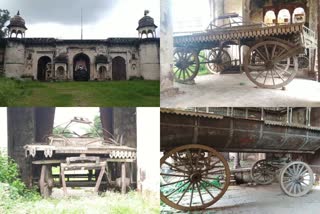 Chariot is present in Govindgarh Fort reewa