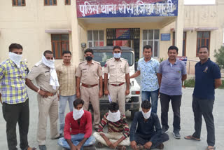 Pali news, vehicle thieves arrested, Pali Police