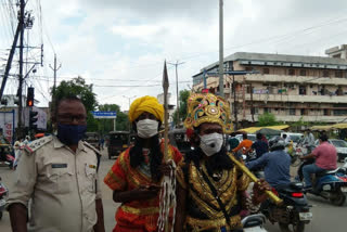 action against illegal parking