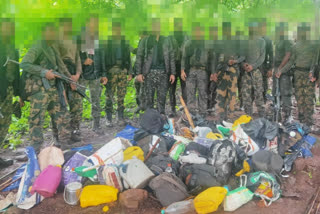 Malkangiri police success: Large Maoist material seized