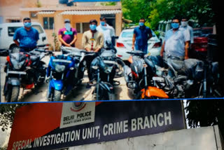 auto lifter arrested with six bikes by special team of crime branch