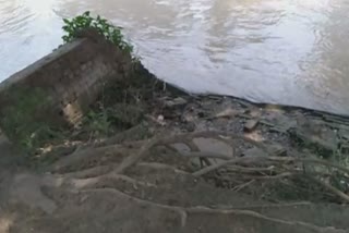 Sarhind canal banks condition is bad in bathinda