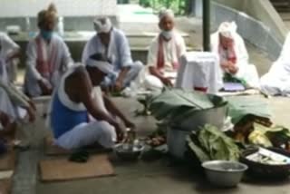 Mournful atmosphere at Rishav Dutta'S house