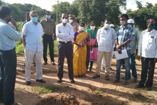 panchayatraj commissioner visited development works at medak district