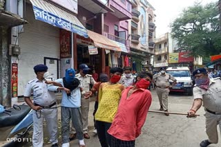 Procession of accused