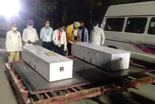 Dead bodies of Punjabi youth arrive in India from Dubai with help Sarbatt Da Bhala Charitable Trust