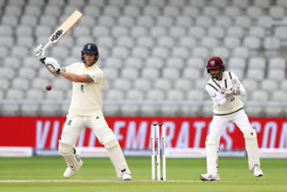 Eng vs WI 2nd Test, England firmly in driver's seat, tired Windies lose early wicket, ଇଂଲଣ୍ଡ ବନାମ ଇଣ୍ଡିଜ, ଦ୍ବିତୀୟ ଦିନ ଖେଳ ଶେଷ, 469ରେ ଇଂଲଣ୍ଡର ପାଳି ଘୋଷଣା