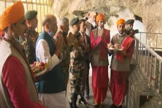 Rajnath SinghRajnath Singh to visit Amarnath Temple today