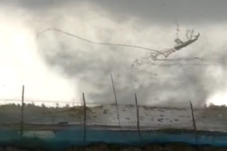 WATCH: Tornado amazes Puducherry locals