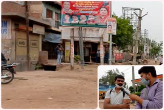 silence at muradnagar bus stand due to lockdown