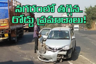 Road accidents Decreased in Hyderabd