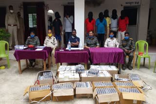 7 criminals arrested in Gumla, crime news of gumla, Crime increasing in Gumla, गुमला में सात अपराधी गिरफ्तार, गुमला में अपराध की खबरें, गुमला में बढ़ रहा अपराध