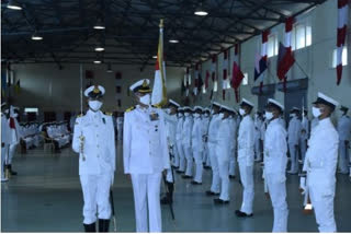 INS Shivaji witnesses course completion ceremony of 89th batch of MESC