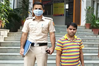 Ambedkar Nagar Police arrested Harsh Vardhan accused in a Rs 45 lakh fraud case