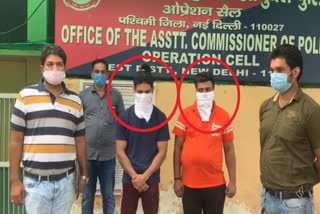 police arrested wanted criminals in delhi