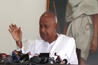 Assam CM writes letter to former pm HD DeveGowda regarding  on flood issue