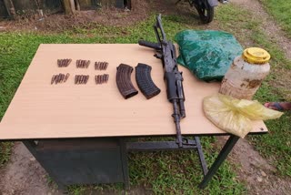 arms recovered By Police At Kokrajhar