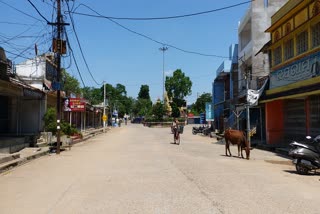 subarnapur shutdown , due to corona