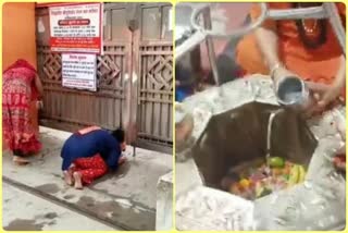 people are not able to worship doodheshwara god as temple is closed in ghaziabad